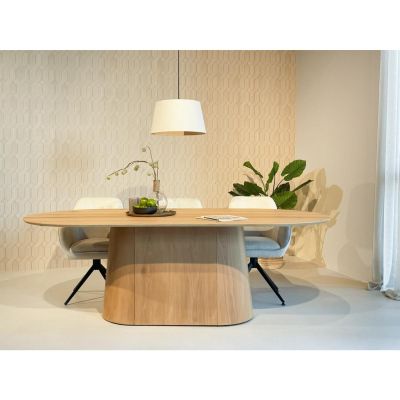 Livingfurn Novero eettafel ovaal 200 cm - naturel