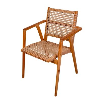 Livingfurn Anya stapelstoel - teakhout