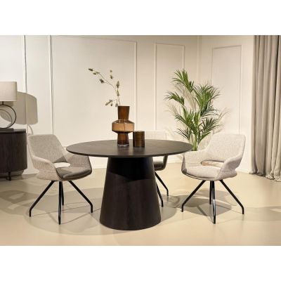 Livingfurn Novero eettafel ø130 cm
