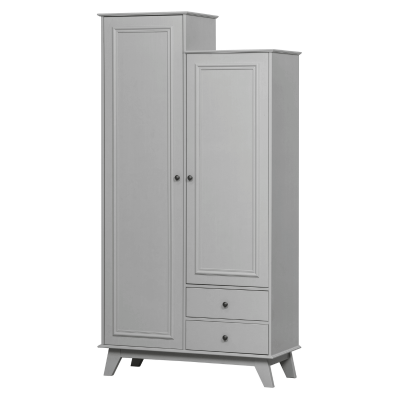 Woood Lily garderobekast grenen 190 cm clay