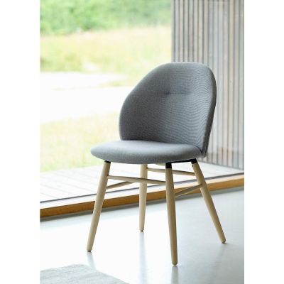 Nordic Home Dante eetkamerstoel - lichtgrijs