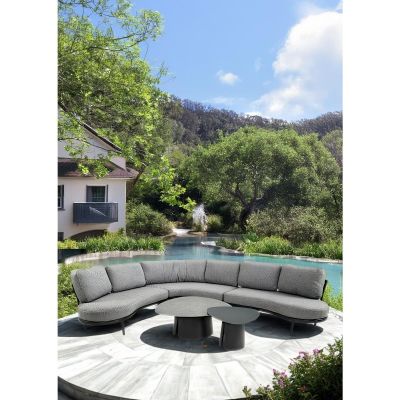 Durban loungehoekset - grijs