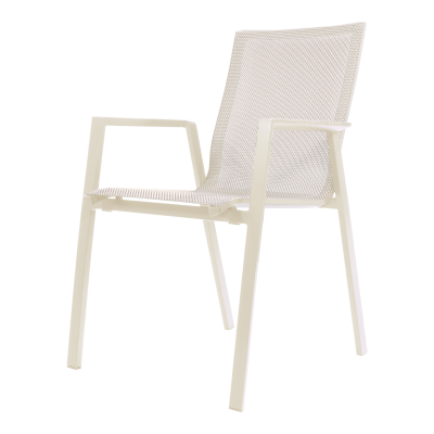 Tarragona stapelbare tuinstoel - créme