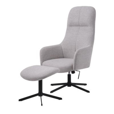 Nordic Home Manning fauteuil met hocker - natural