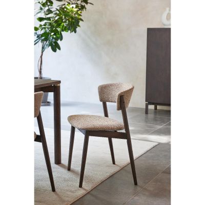 Nordic Home Stella armstoel - bruin