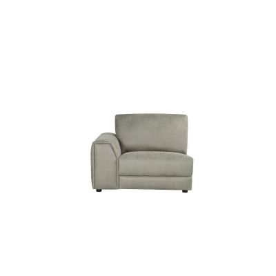 Label51 Tivoli 1,5-zitsbank met arm links microsuede - taupe