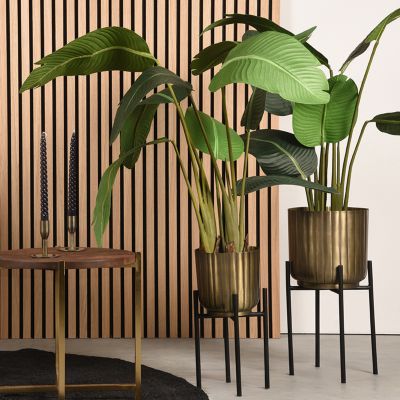 Label51 Set Plantenstandaard - antiek goud