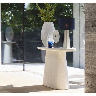Light & Living Hamura sidetable 120x40x78 cm - terrazzo wit