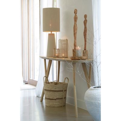Light & Living Quenza sidetable mangohout 160x44x82 cm - naturel