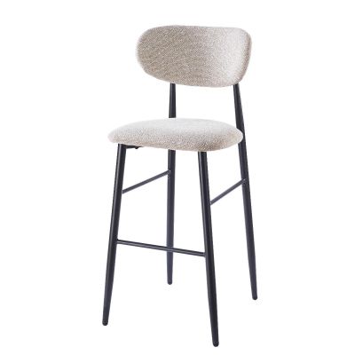 DS4U Sumi barkruk 75 cm beige - zwarte poot - OUTLET B