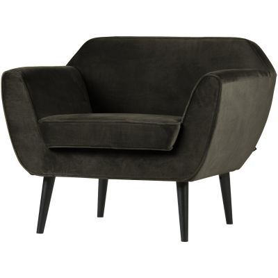 Woood Rocco fauteuil velvet