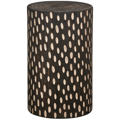 Woood Perry kruk hout - donkerbruin