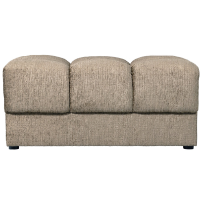Woood Second date hocker structure velvet