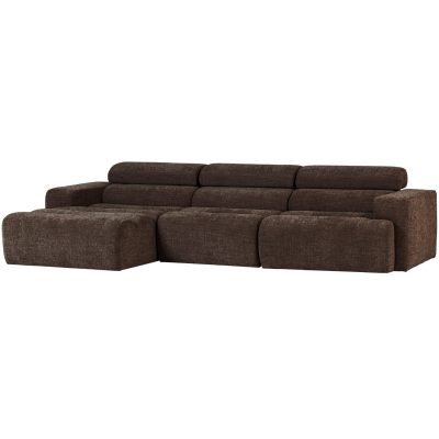 Woood Novi chaise longue bank links melange