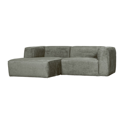 Woood Bean chaise longue bank links structure velvet