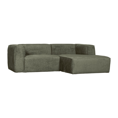Woood Bean chaise longue bank rechts structure velvet