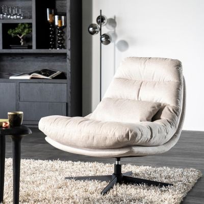Eleonora Draaifauteuil Cooper met kussen