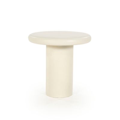 Eleonora Jade bijzettafel ø45 cm - beige