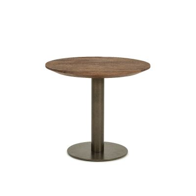 Eleonora Esila salontafel ø50 cm - bruin