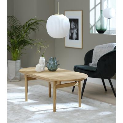 Nordic Home Leif eiken salontafel - 70 x 130 cm - naturel