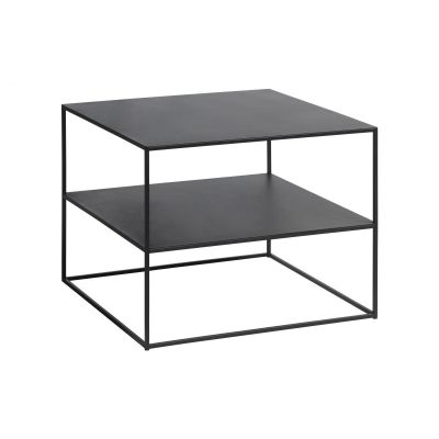 Nordic Home Dora salontafel 65x65 cm - zwart