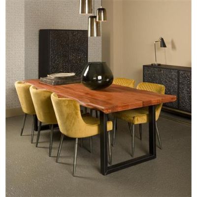 Tower Living Nicosia eettafel - 240 cm - bruin