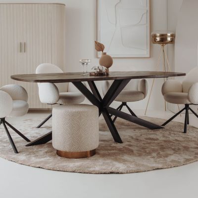 Tower Living Silvi eettafel Deens ovaal - 220 cm