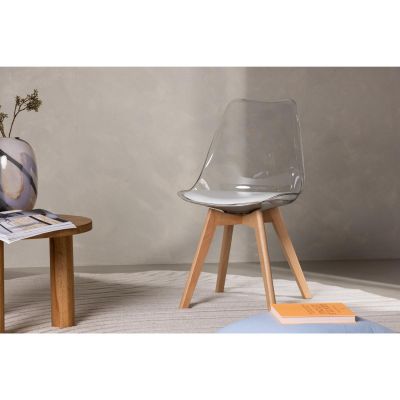 Svea Edwin eetkamerstoel - transparant