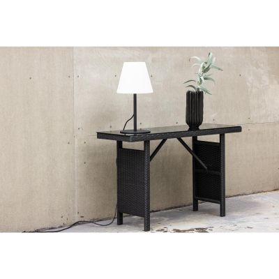 Svea Haruto outdoor sidetable - 120 cm - zwart