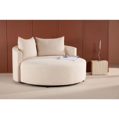 Svea Amara loveseat - ø150 cm - beige