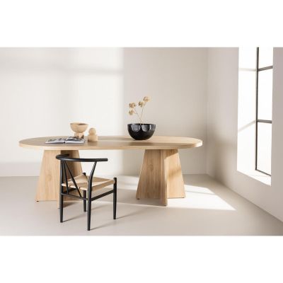 Svea Liro deens ovale eettafel - 230 x 115 cm - naturel