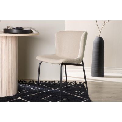 Svea Miko eetkamerstoel - boucle