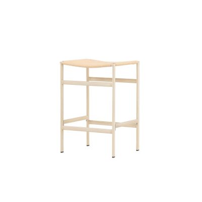 Svea Polsty barkruk 63 cm - rattan - beige