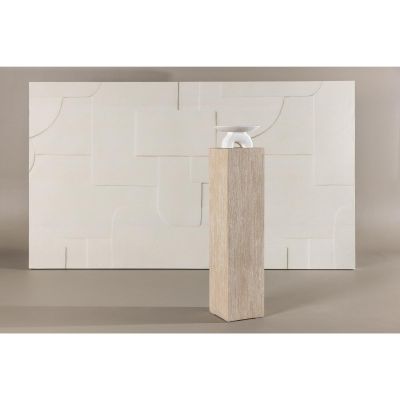 Svea Diana zuil - 95 cm - travertin look