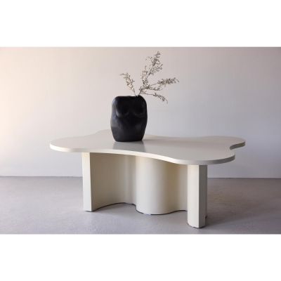 Svea Kensuke organische salontafel - 120 x 80 cm - beige