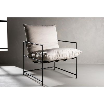 Svea Mera fauteuil - linnen - beige