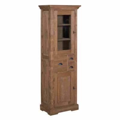 Tower Living Bologna vitrinekast - 66 cm - bruin