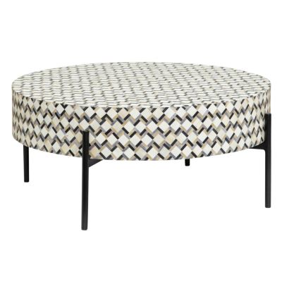 Tower Living Brendola salontafel - ø80 cm - wit