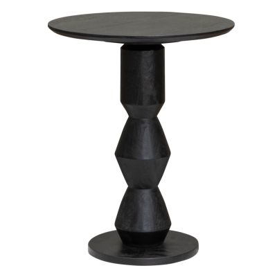 Tower Living Brunello bijzettafel - ø50 cm 2 - zwart