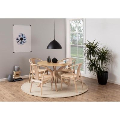 Nøra Dean ronde eettafel Ø105x75 cm | eikenhout