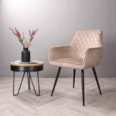 DS4U Ravi 3.0 eetkamerstoel velours