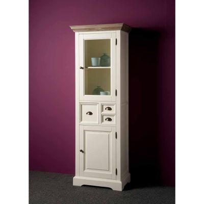 Tower Living Fleur vitrinekast - 66 cm - wit