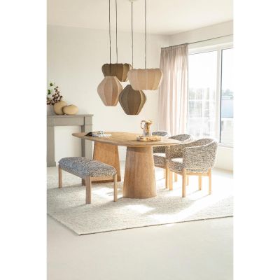 Eleonora Lune eetaffel deens ovaal 300x105 cm