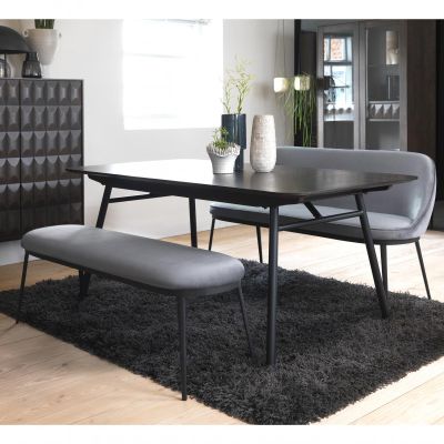 Nordic Home Arvid bankje - 140 cm - leer