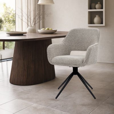 DS4U Glenn draaistoel - taupe