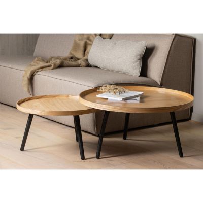 Woood Mesa bijzettafel XL hout
