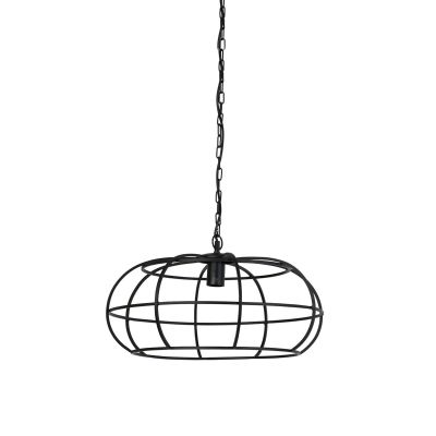 Light & Living Imelda hanglamp Ø53x28 cm - mat zwart