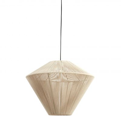 Light & Living Felida hanglamp Ø53x37 cm - crème - OUTLET B