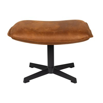 Puur Jack hocker - cognac