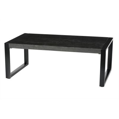 Livingfurn Norris salontafel 110x60 cm - zwart